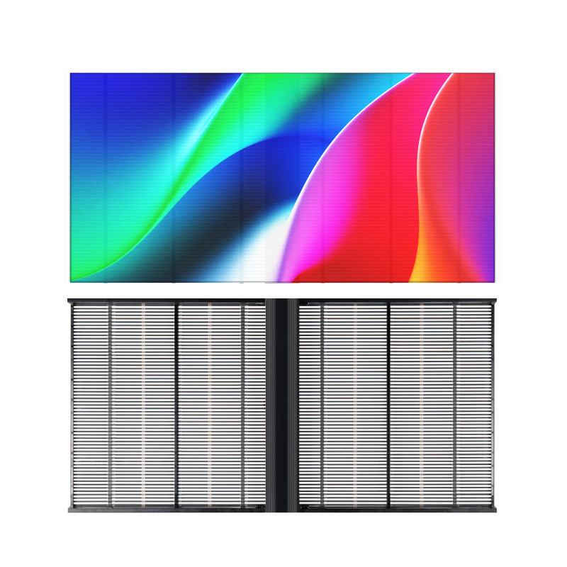 4K स्लिम पारदर्शी एलईडी डिस्प्ले पैनल बहुरंगी उच्च परिभाषा
