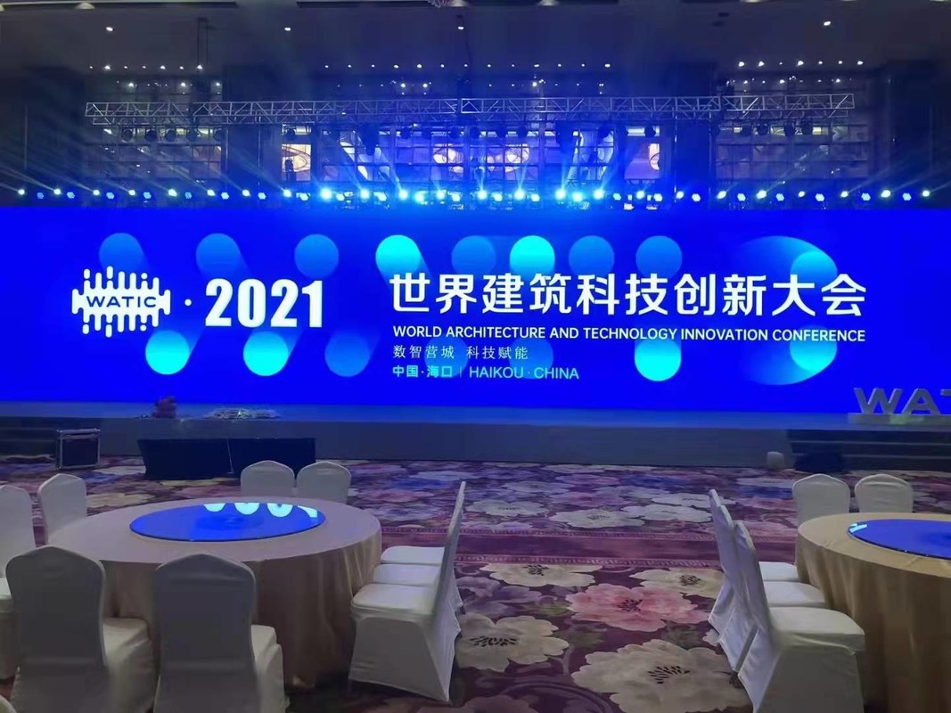 बहुरंगी इनडोर एलईडी वॉल स्क्रीन पैनल